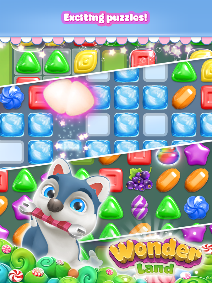 Wonderland: match-3 game