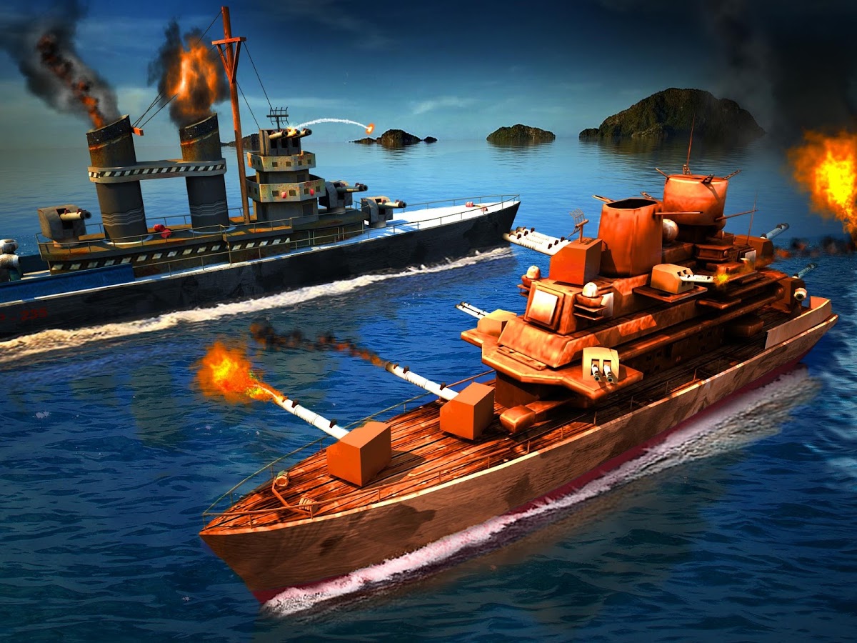 World War Naval Battle 3D