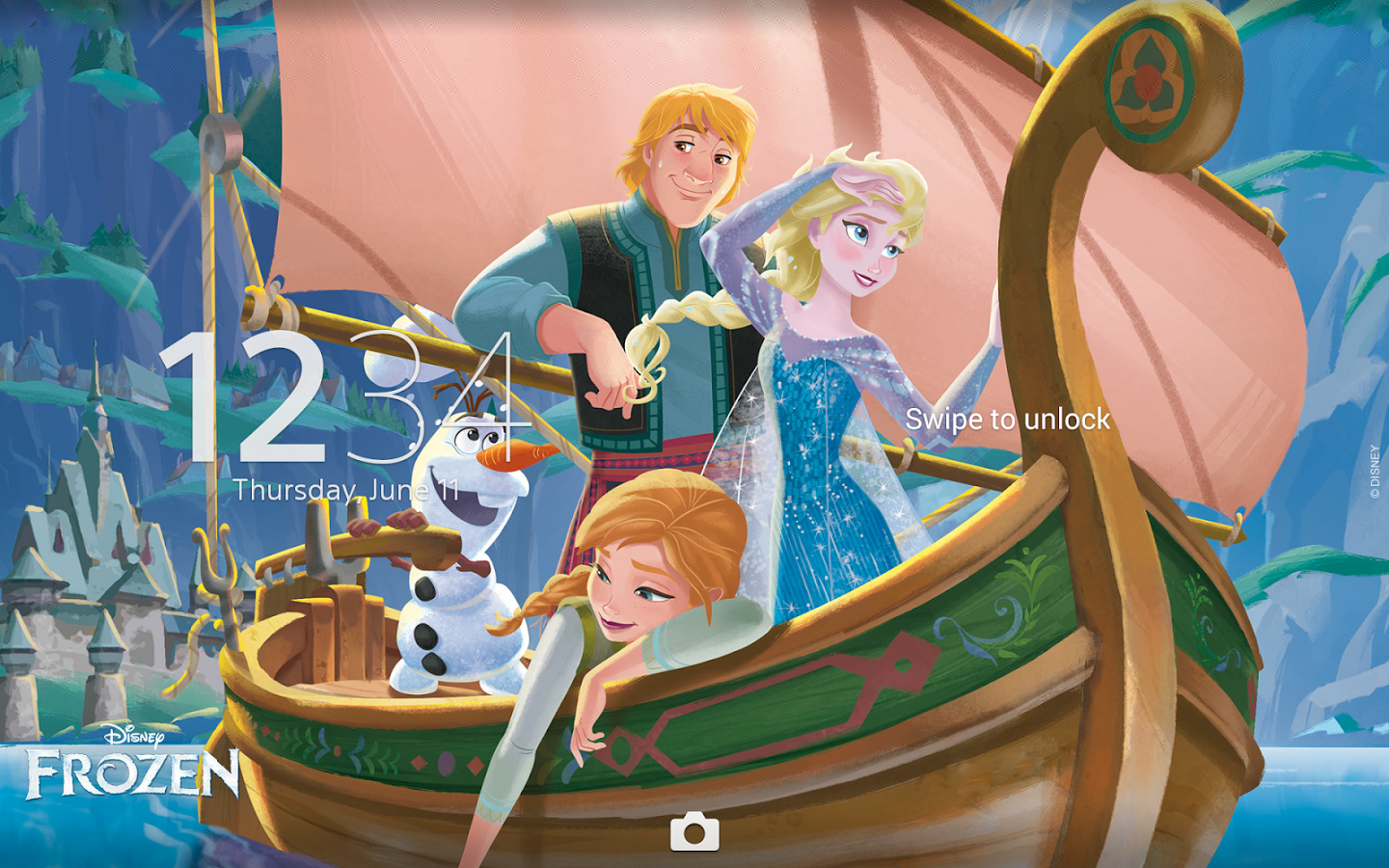 XPERIA™ Frozen Kristoff Theme