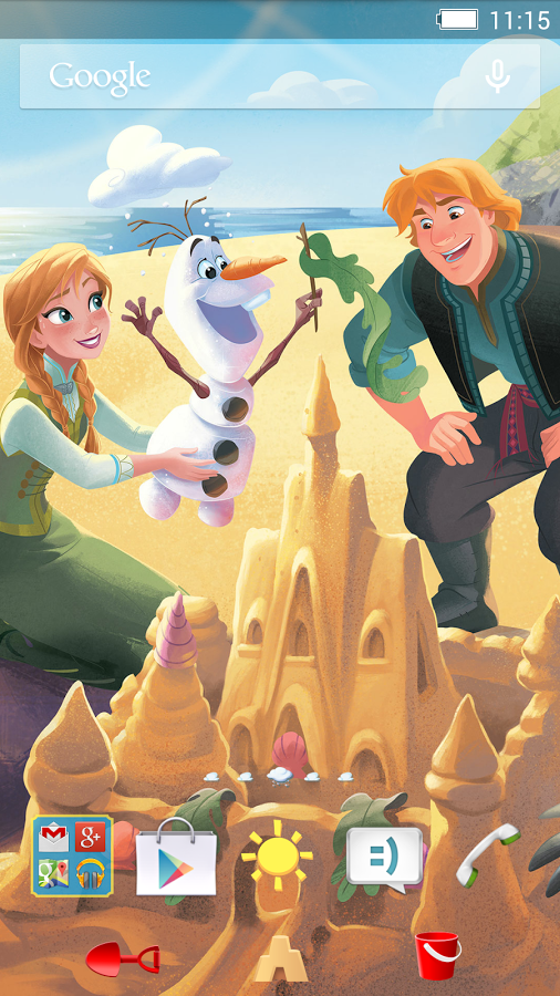 XPERIA™ Frozen Kristoff Theme