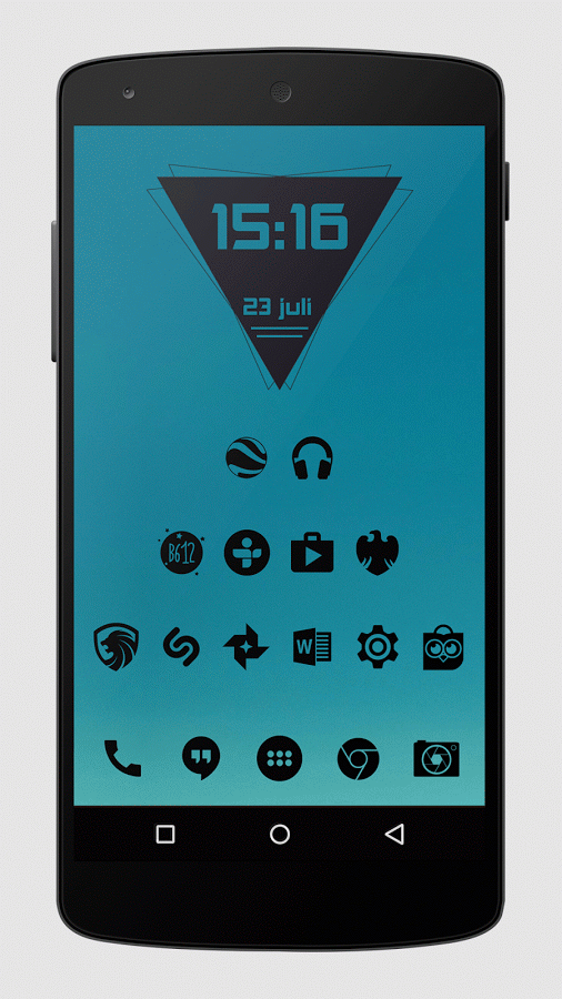 Zwart - Black Icon Pack