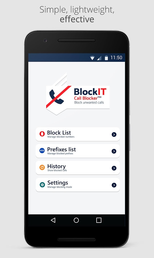 BlockIT PRO - Call Blocker