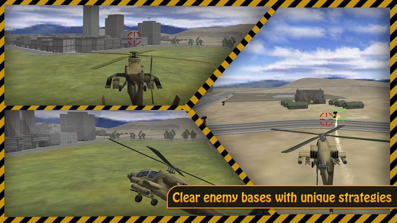 Gunship Heli Warfare - Battle (Mod Money)