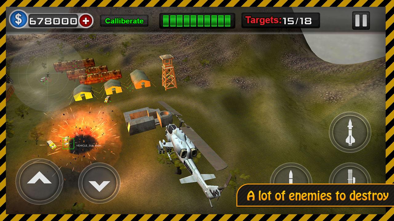 Gunship Heli Warfare - Battle (Mod Money)