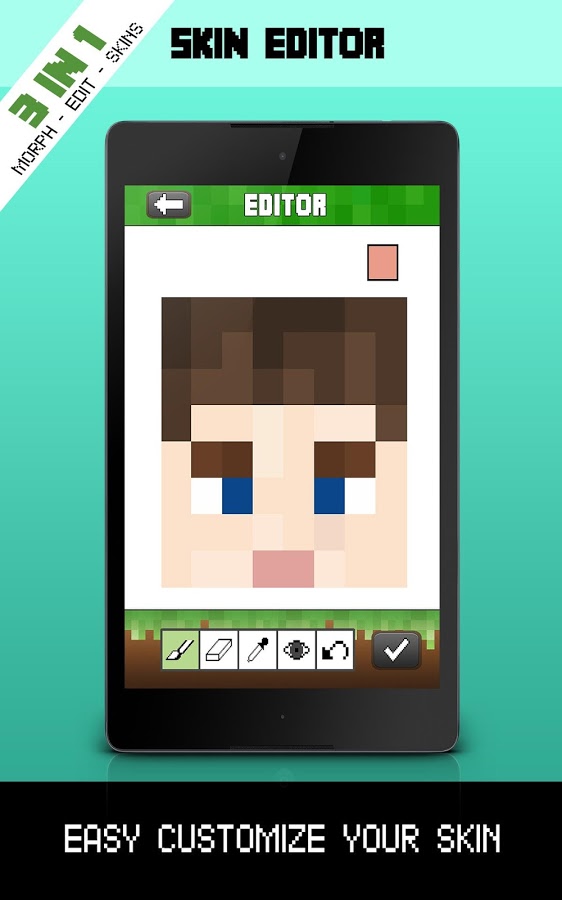 Skin Editor 3D for Minecraft 1.0 APKs - com
