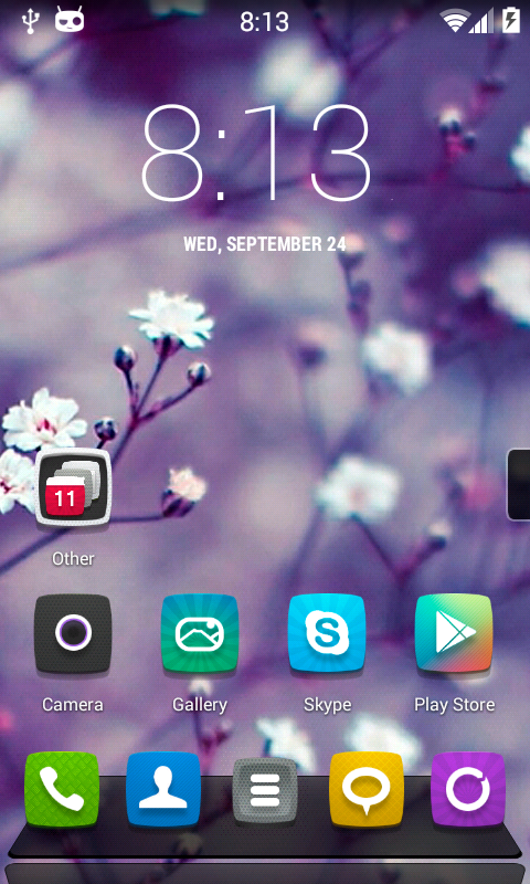 N Style Next Launcher Theme