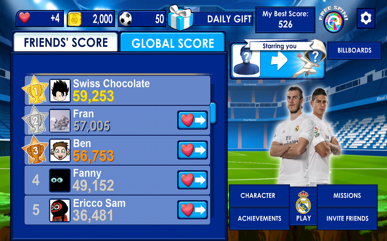 Real Madrid Runner (Mod Money)