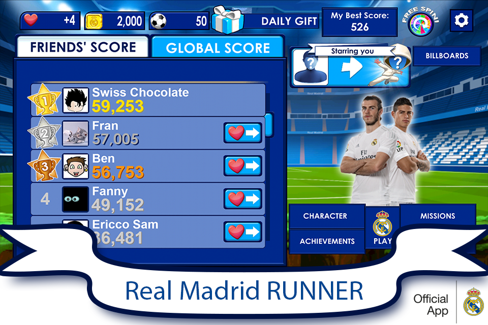 Real Madrid Runner (Mod Money)