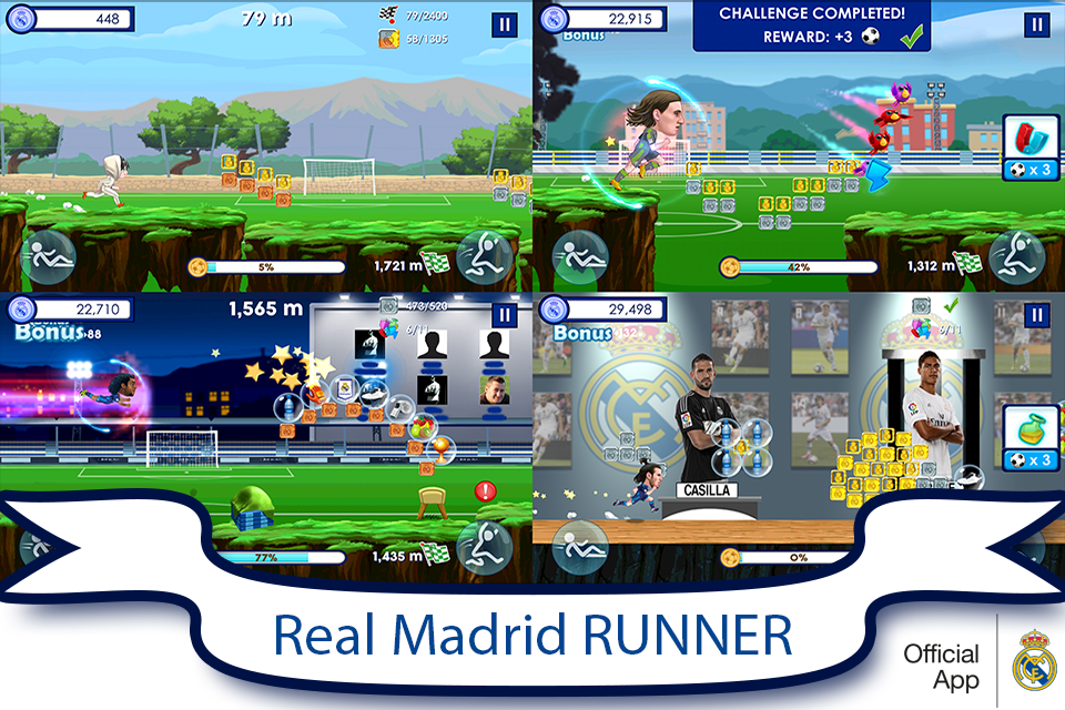 Real Madrid Runner (Mod Money)