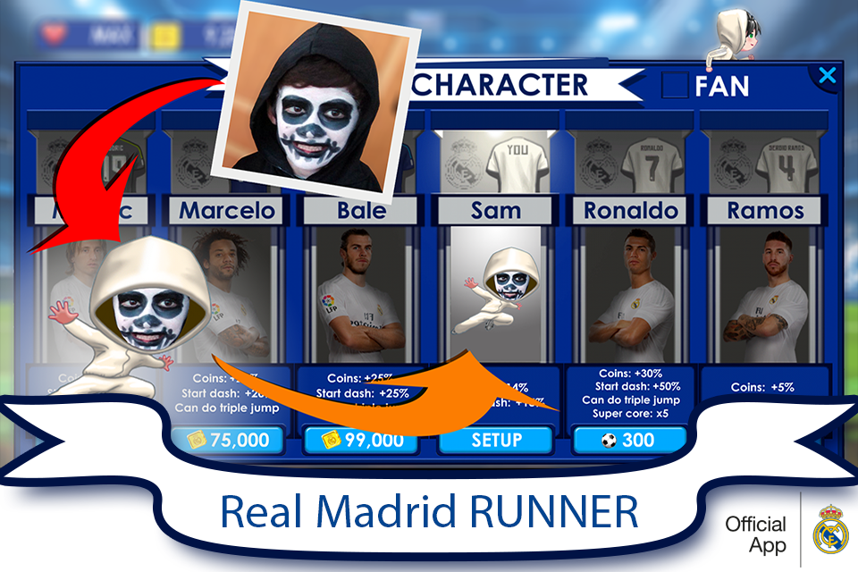 Real Madrid Runner (Mod Money)