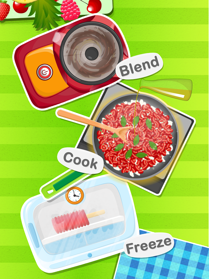 Junior Chef's Cafe - Kids Baking & Cooking Games