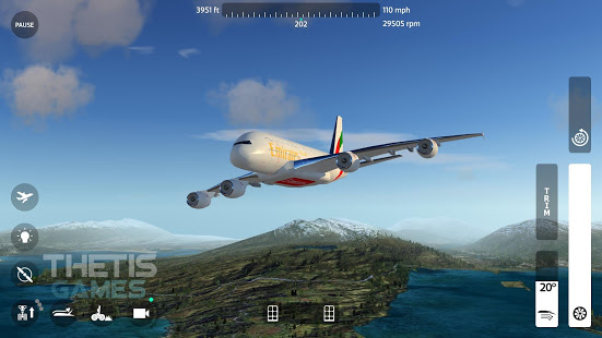 Flight Simulator 2018 FlyWings Free (Unlocked)