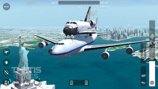 Flight Simulator 2018 FlyWings Free (Unlocked)