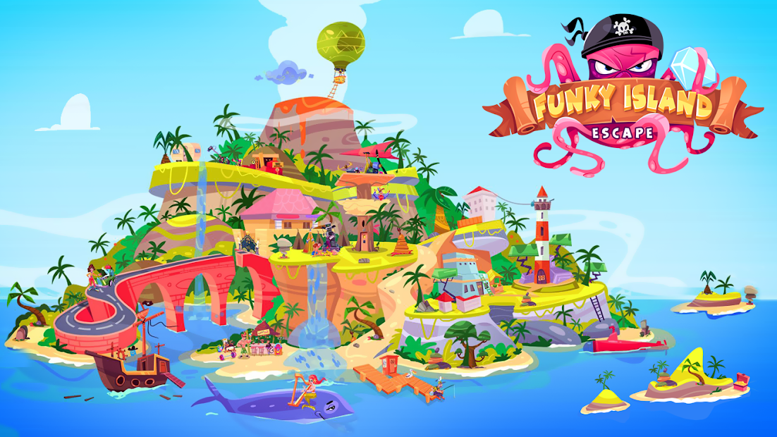 Escape Funky Island (Mod Hints)