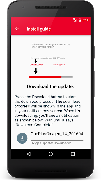 Oxygen Updater (mod)