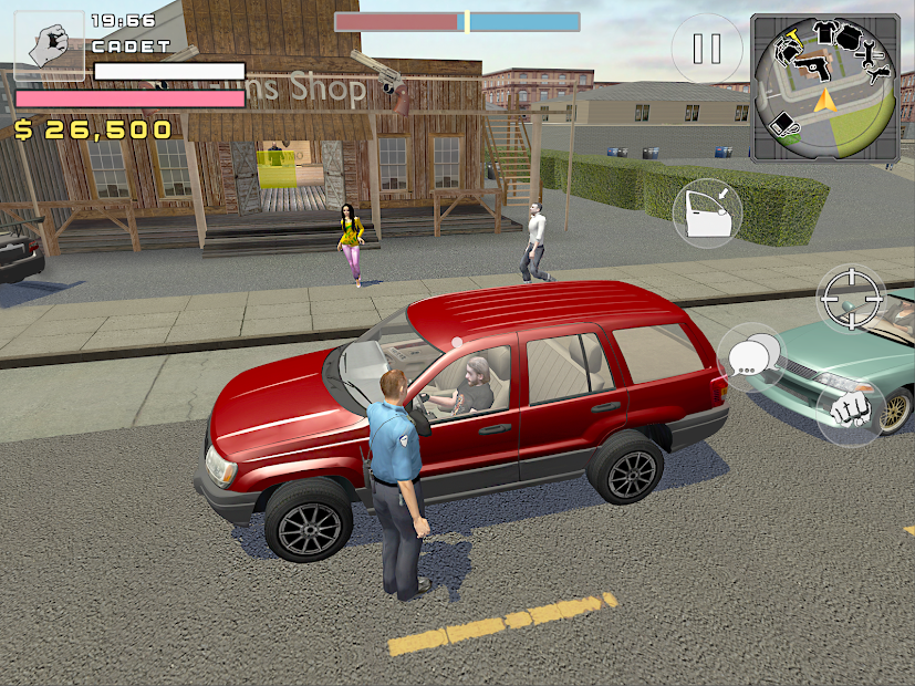 Police Cop Simulator. Gang War (Mod Money)