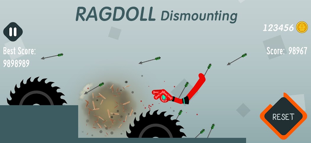 Ragdoll Dismounting