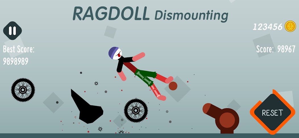 Ragdoll Dismounting