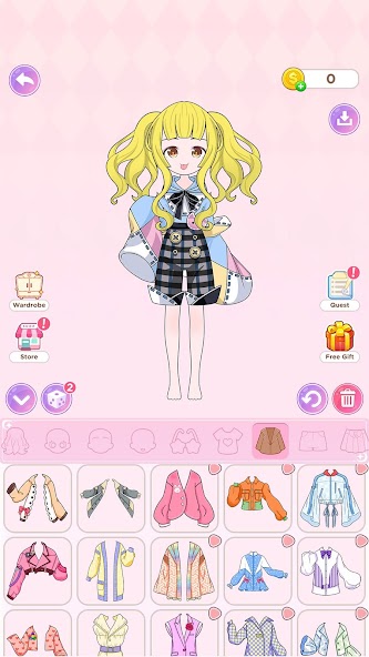 Sweet Girl: Doll Dress Up Game