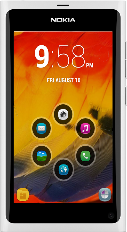 Belle Multi Launcher theme