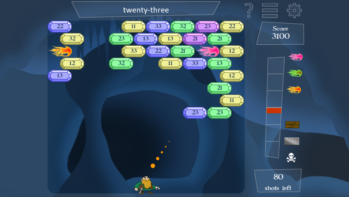 Crystal Crash Maths