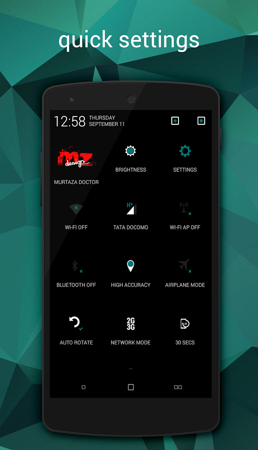 Dark Cyan CM11/PA theme