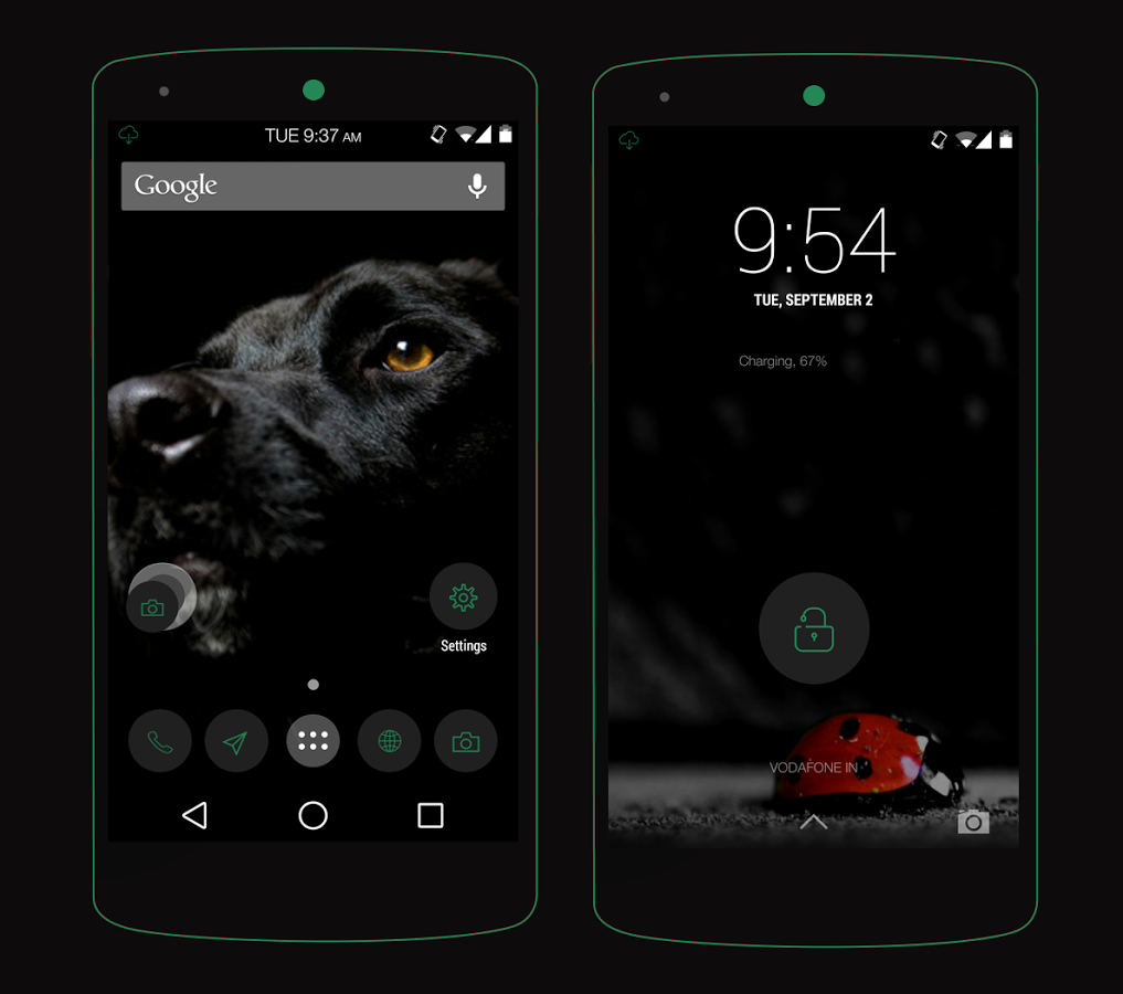 DEMURE CM11- PA -CARBON Theme