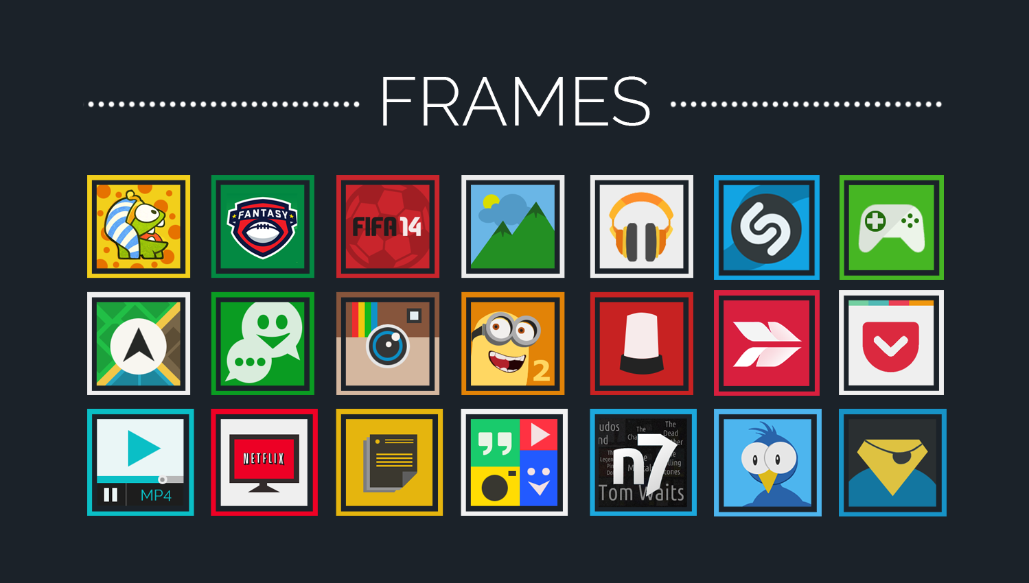 Frames- Icon Pack