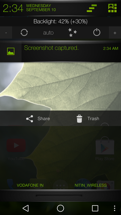 Green Fire Theme CM11/AOSP/PA