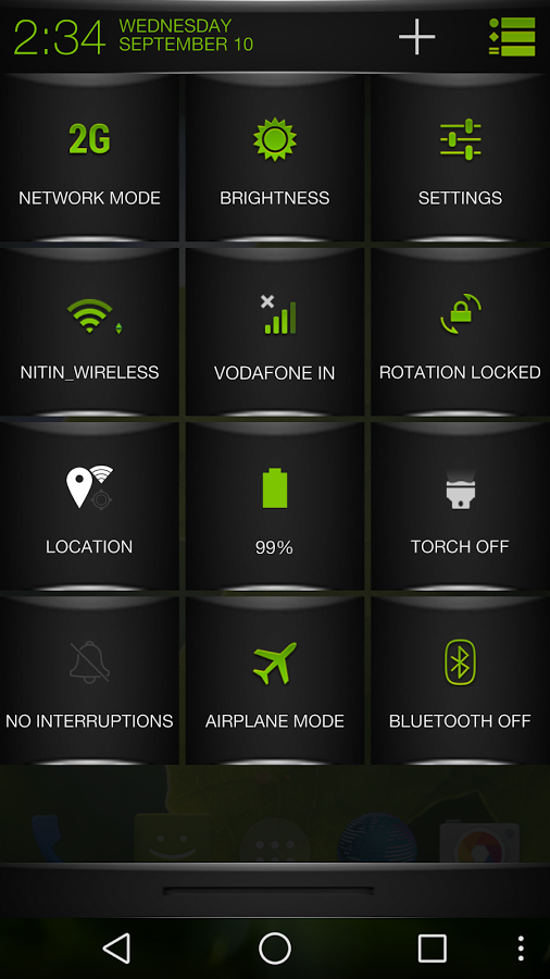 Green Fire Theme CM11/AOSP/PA