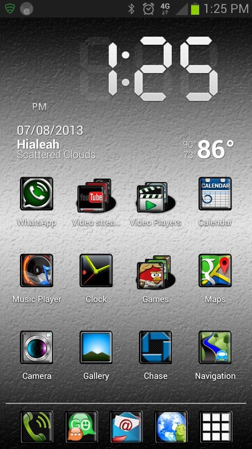 HD Icons: Glass Square