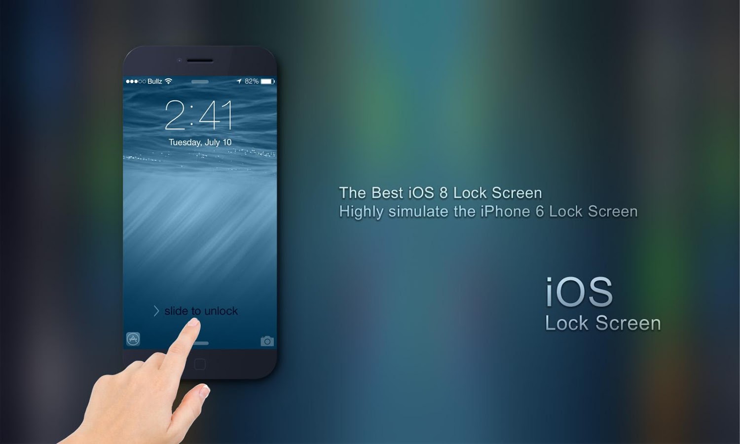 IOS 8 Lock Screen