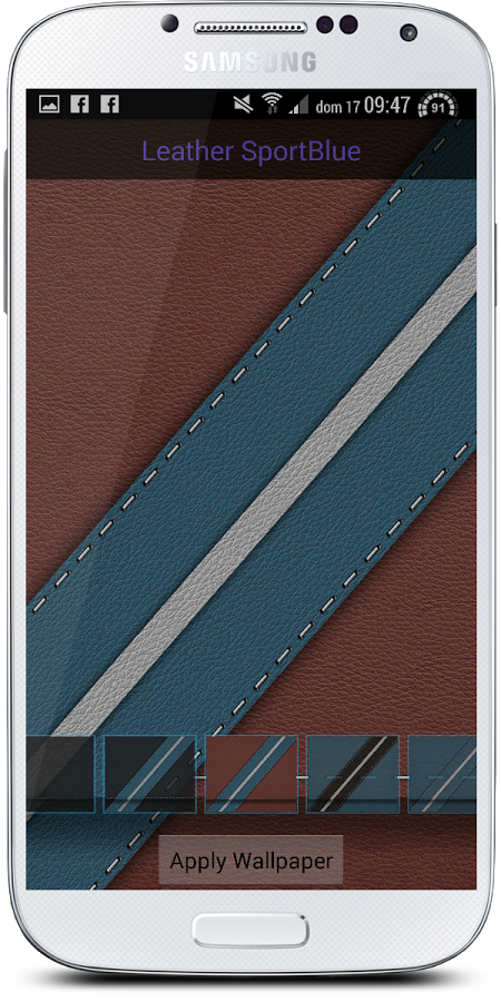 Leather SportBlue Theme