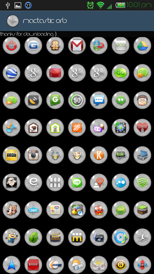 Mactastic Orb Icon Pack