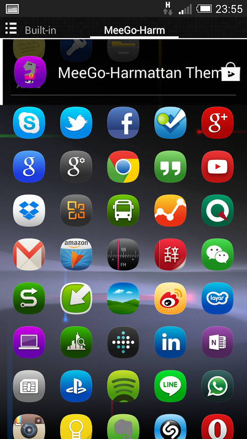 MeeGo Harmattan Theme