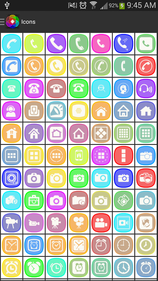 Meego Multi-Launcher Icon Pack