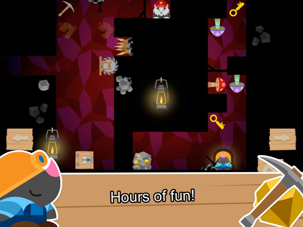 Moe Miner - fun puzzle game.