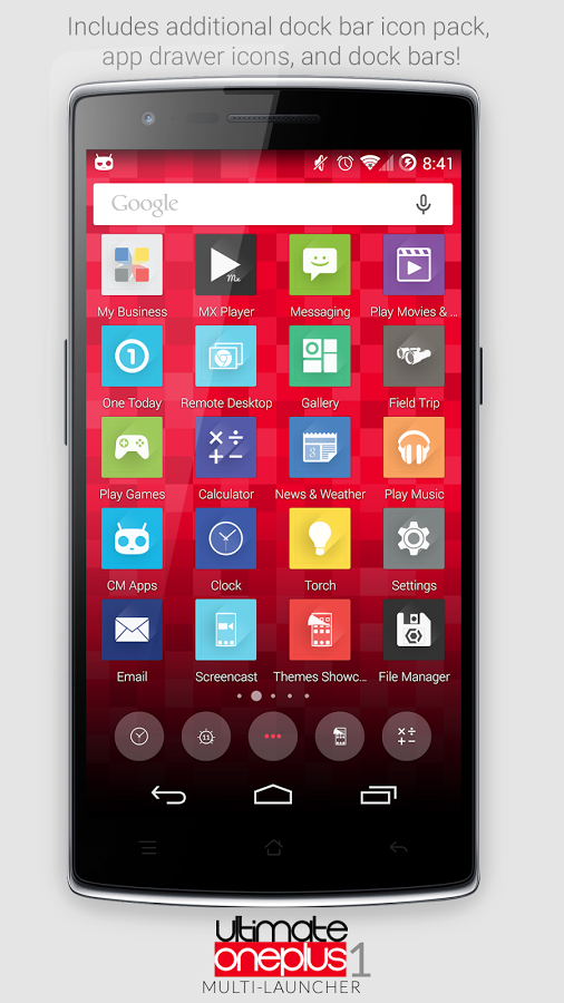 OnePlus One Launcher Theme