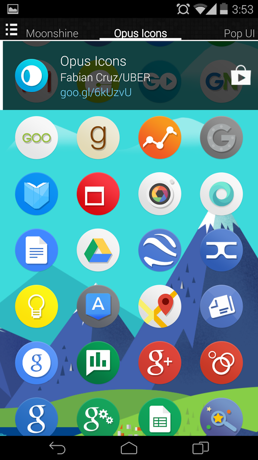 Opus - Icon Pack (Apex/Nova)