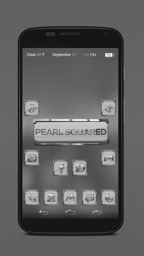 Pearl Squared - Icon Pack