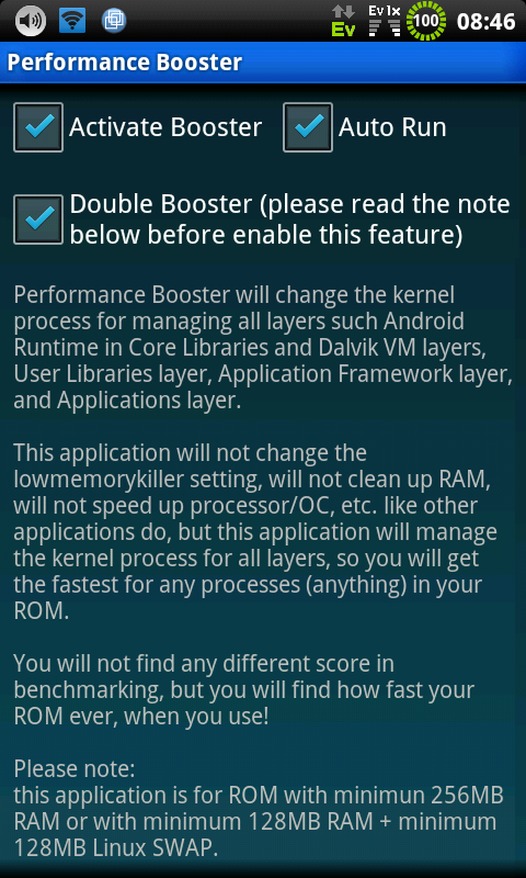 Performance Booster (root)