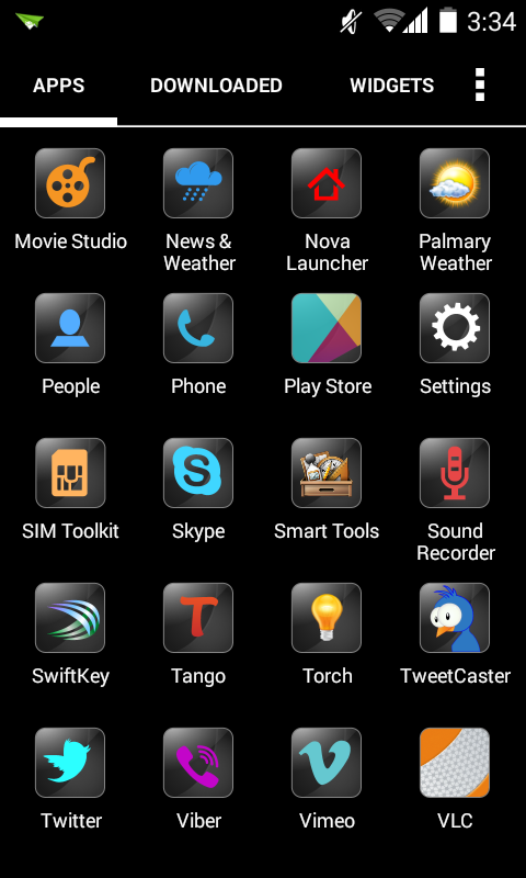 Pure HD2 Apex Nova ADW Theme