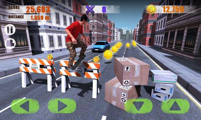 Street Skater 3D (Ads-Free/Mod Money) 