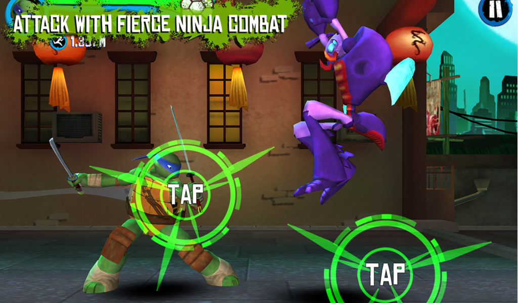 TMNT: ROOFTOP RUN (Unlimited Coins/Mutagens)
