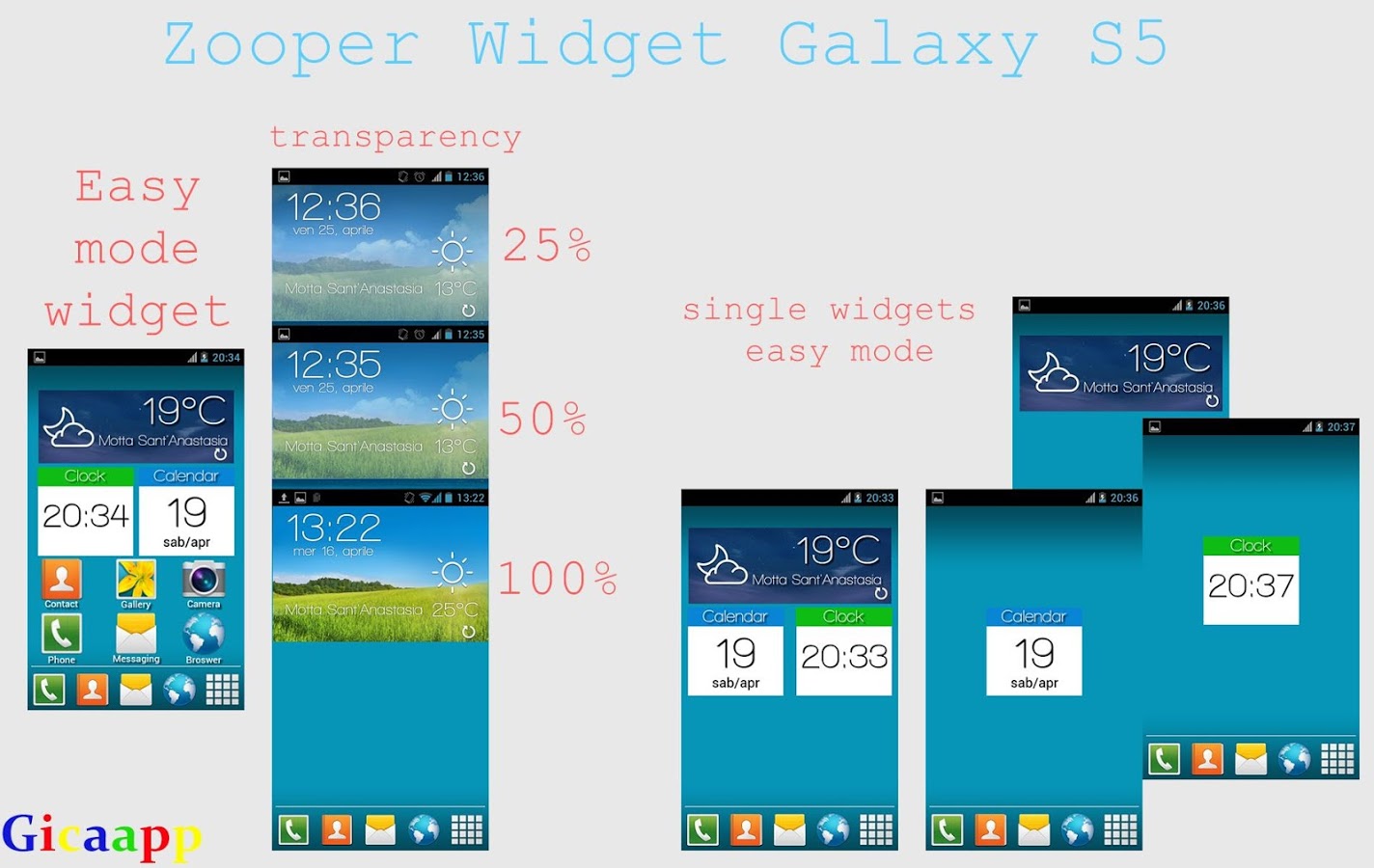 Zooper Widget Galaxy S5