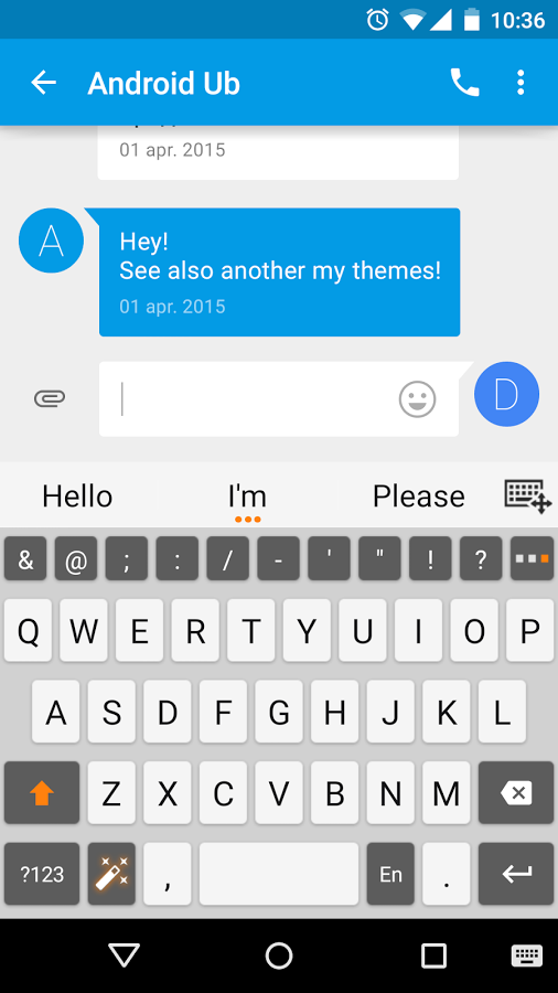 A.I.type Keyboard Z Theme