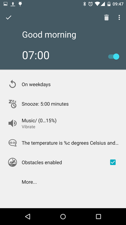 AlarmDroid (alarm clock)