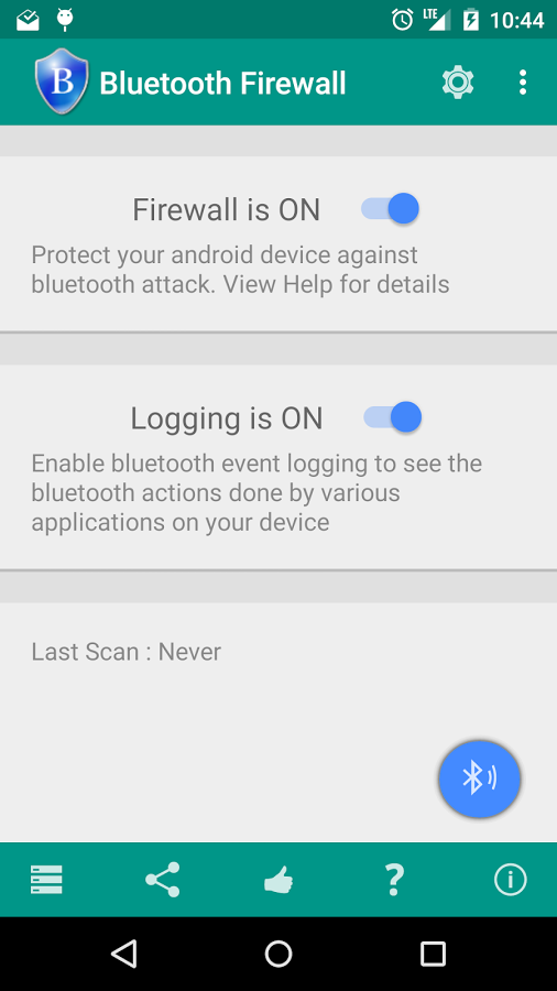 Bluetooth Firewall