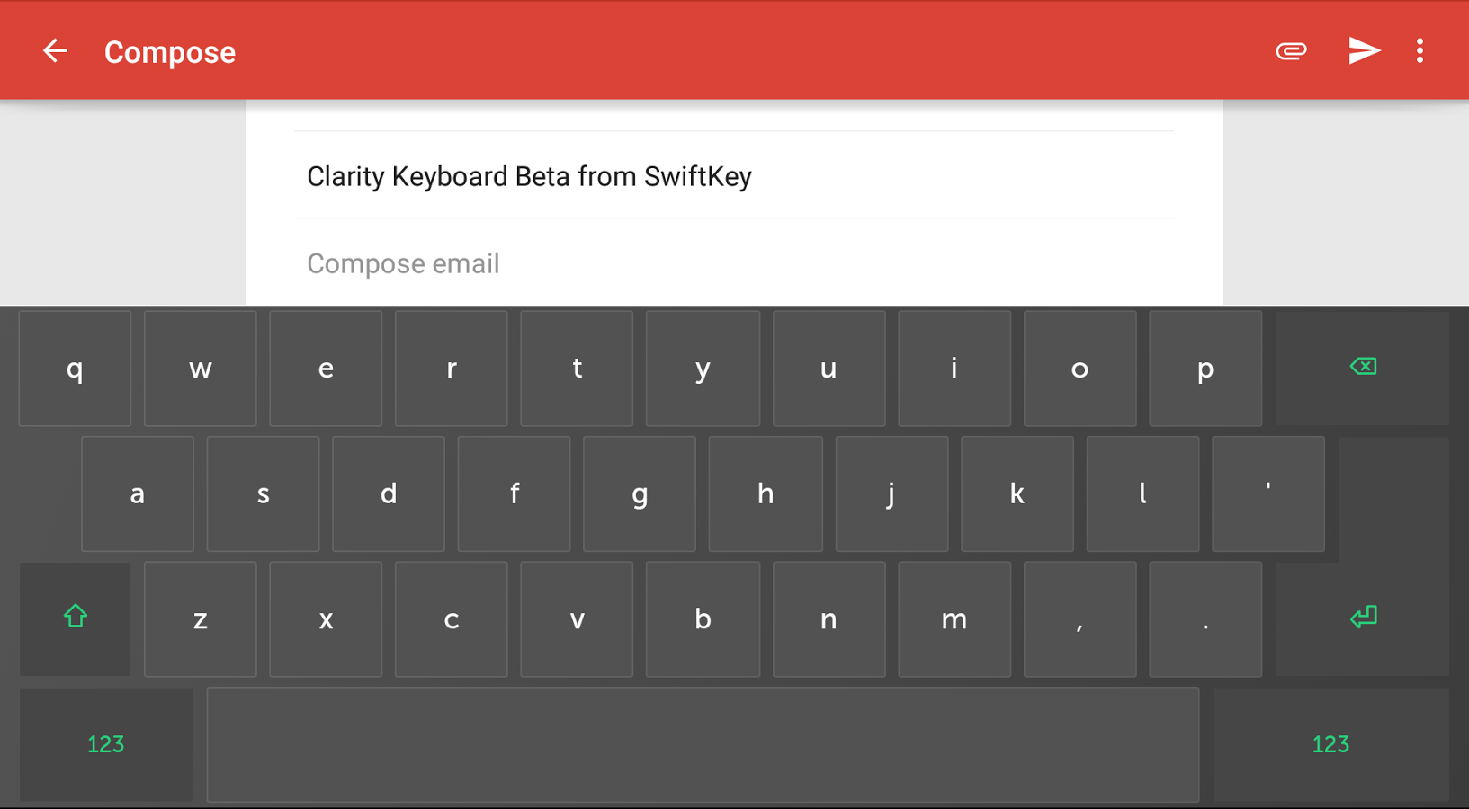 Clarity Keyboard Beta