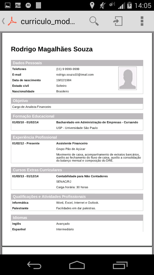 Curriculum vitae,resume